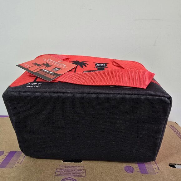 NEW Trader Joe's MINI Insulated Tote Bag Set of 2 - 1 Red & 1 Green Mini Tote - Picture 10 of 16